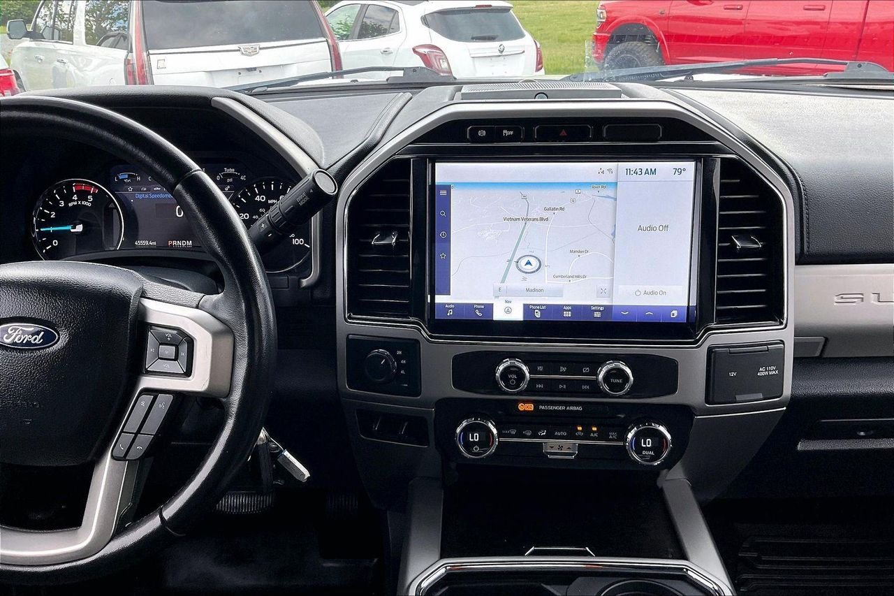 Used 2022 OXFORD WHITE Ford LARIAT image 13
