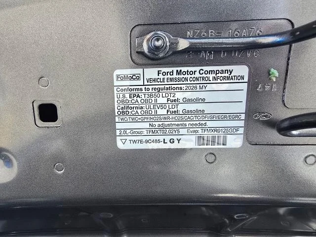 New 2026 Carbonized Gray Metallic Ford XLT image 56