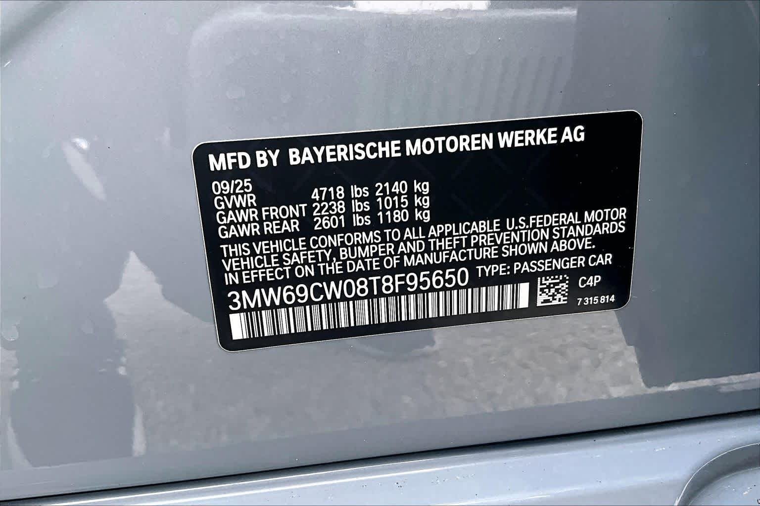 Used 2026 Brooklyn Grey Metallic BMW 330i NA image 35