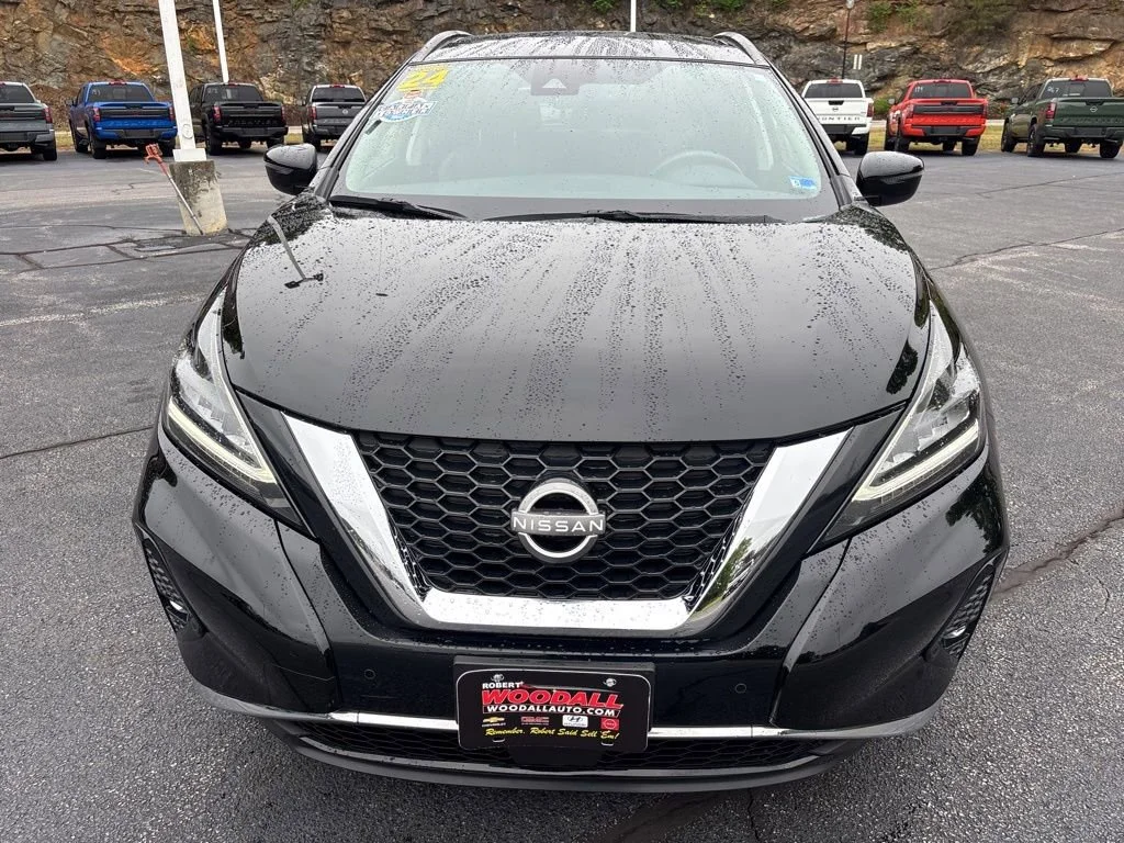 Used 2024 Black Nissan SV image 2