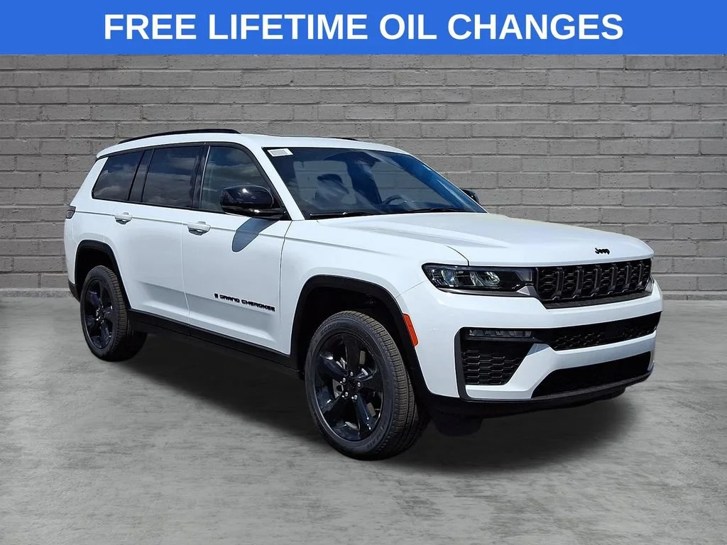 New 2026 Bright White Clearcoat Jeep Limited image 1