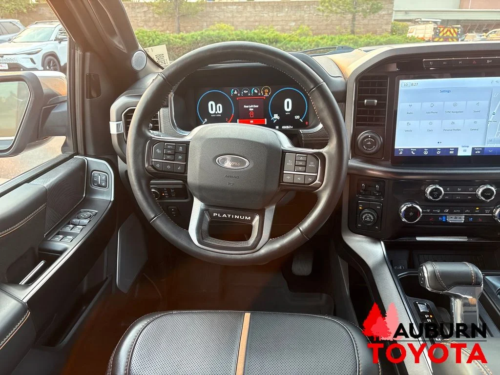 Used 2023 Blue Metallic Ford Platinum image 13