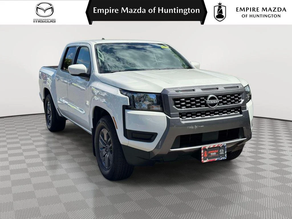 Used 2025 Glacier White Nissan Crew Cab SV 4x2 image 1