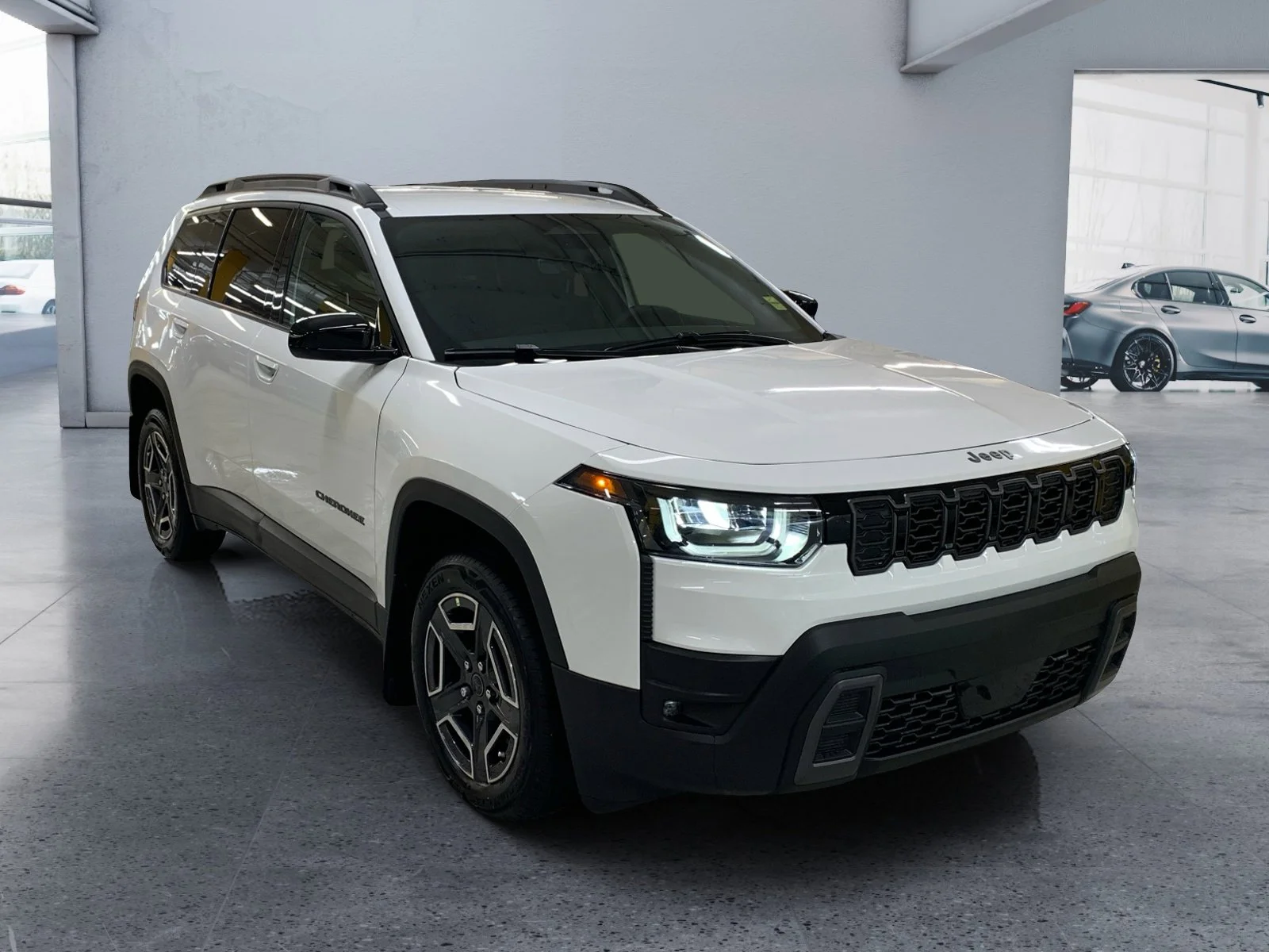 New 2026 Bright White Jeep Laredo image 7