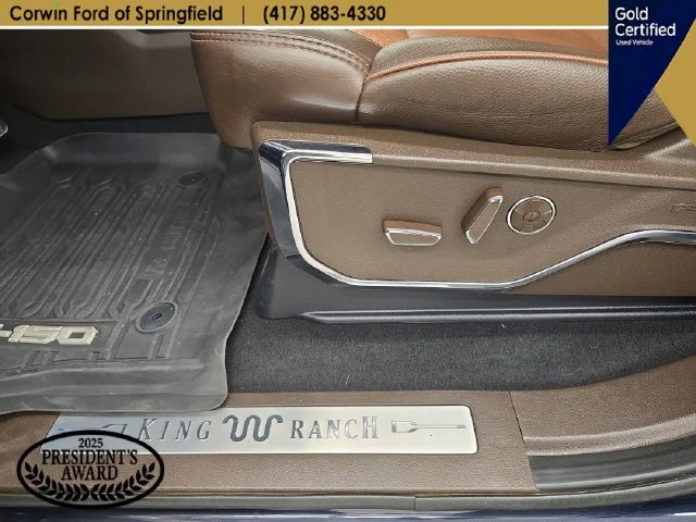 Certified Used 2025 Antimatter Blue Metallic Ford King Ranch image 42