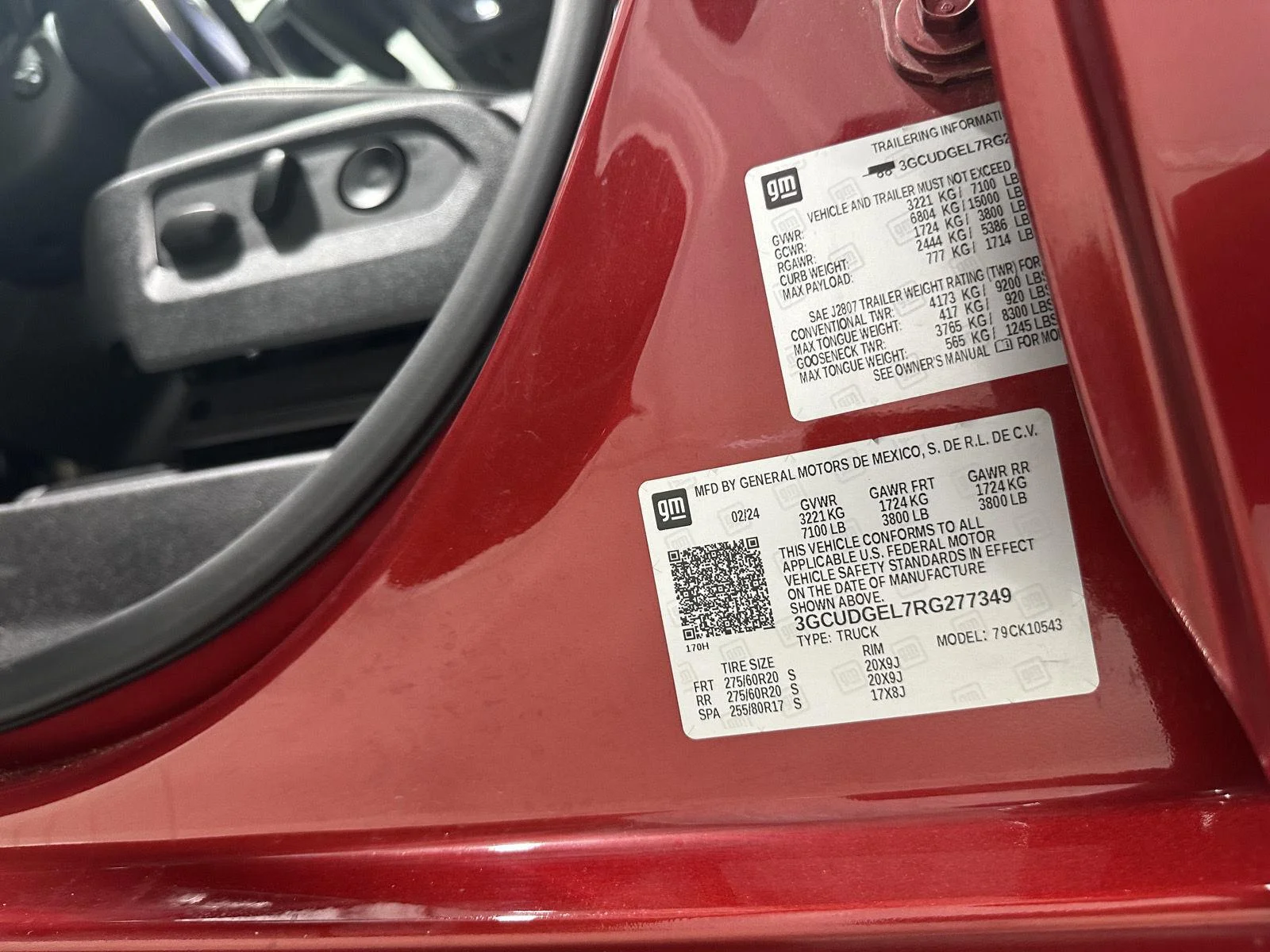 Used 2024 Radiant Red Tintcoat Chevrolet LTZ image 30