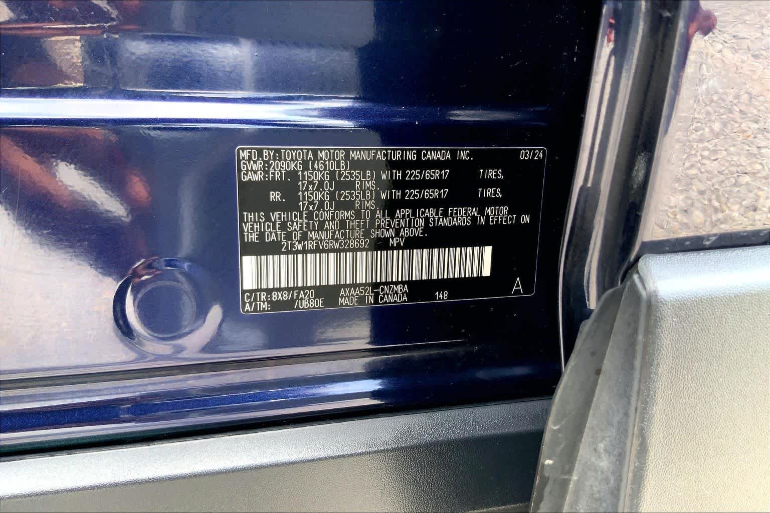 Used 2024 Blueprint Toyota XLE image 36