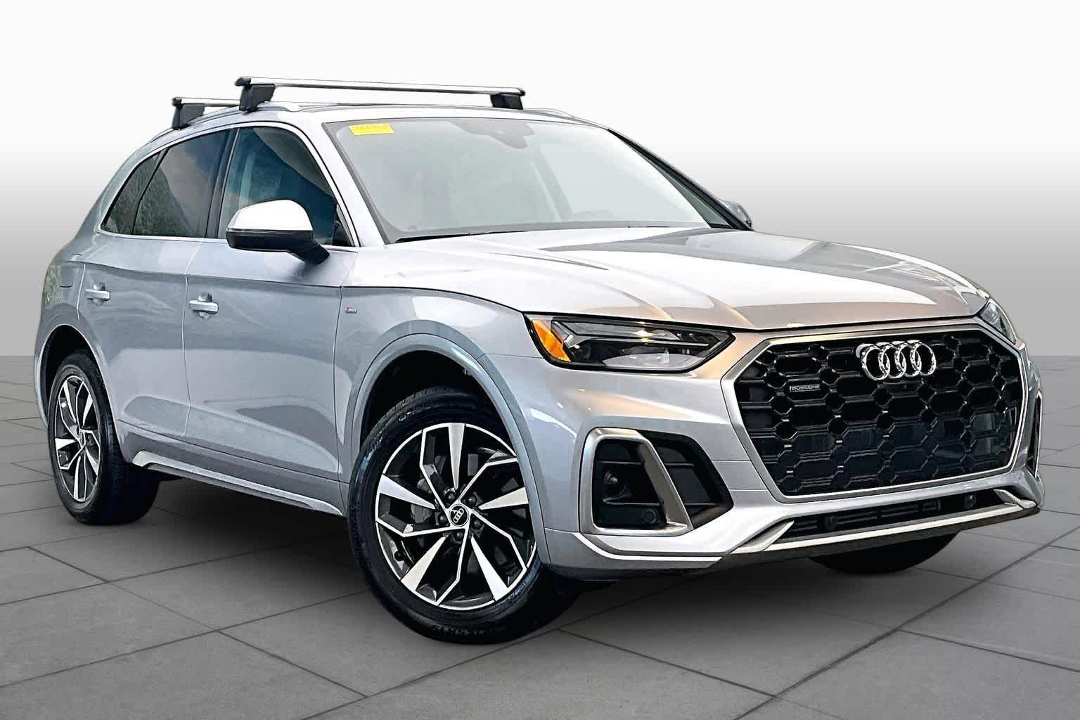 Used 2023 Florett Silver Metallic Audi S line Premium Plus image 3