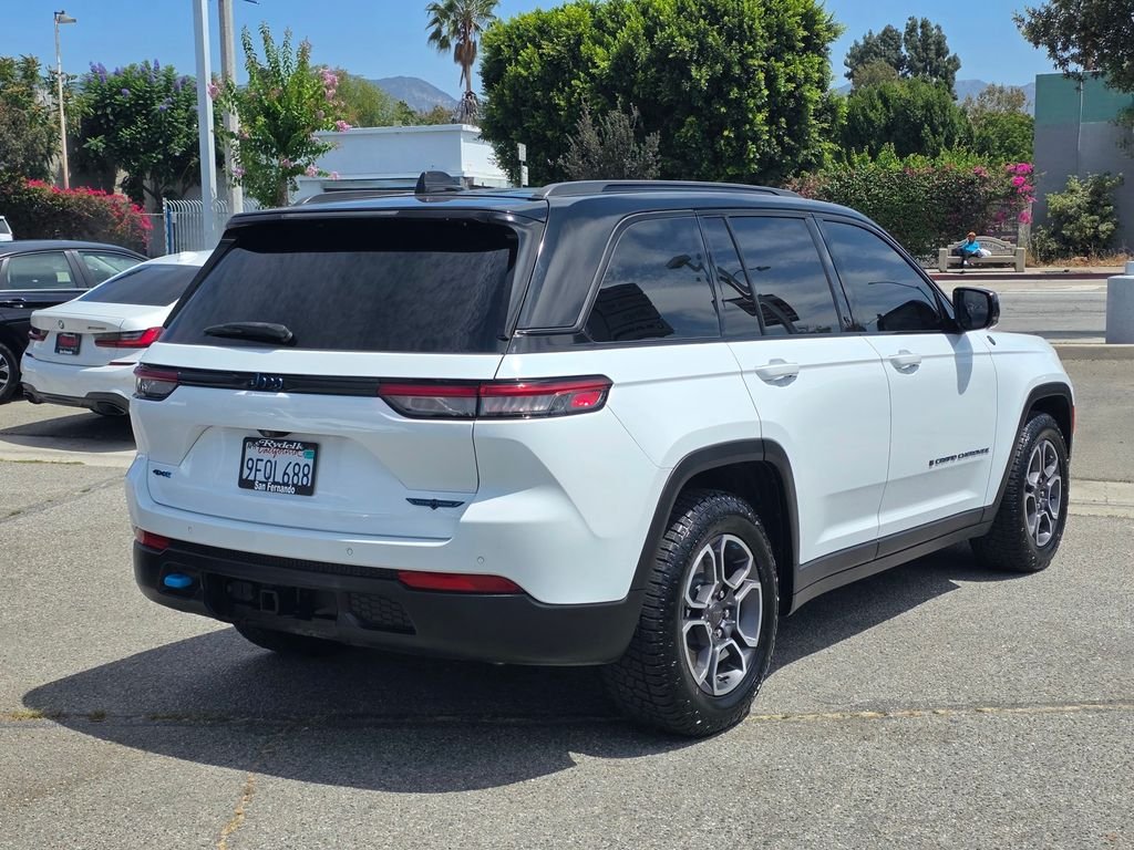 Certified Used 2022 White Jeep Trailhawk 4xe image 5