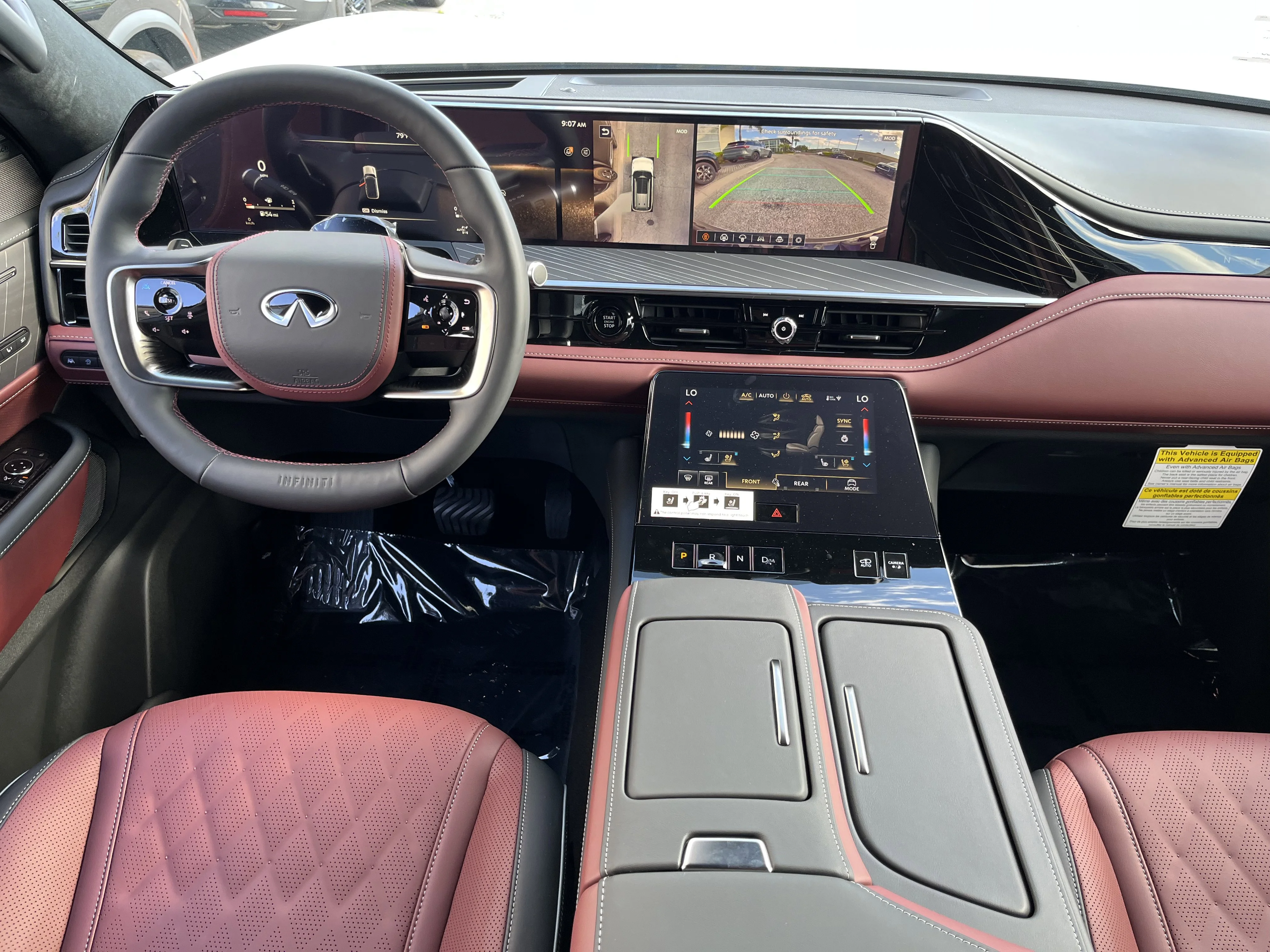 New 2026 Radiant White/Black Obsidian INFINITI AUTOGRAPH image 15