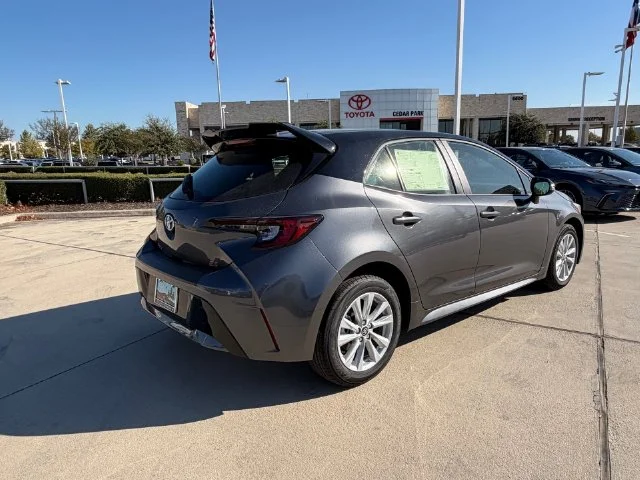 New 2027 Magnetic Gray Metallic with Black roof Toyota SE image 4