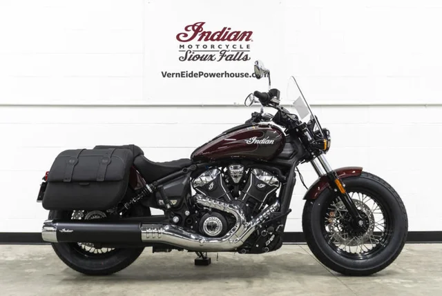 2025 Indian Motorcycle Super Scout® Maroon Metallic With Graphics 