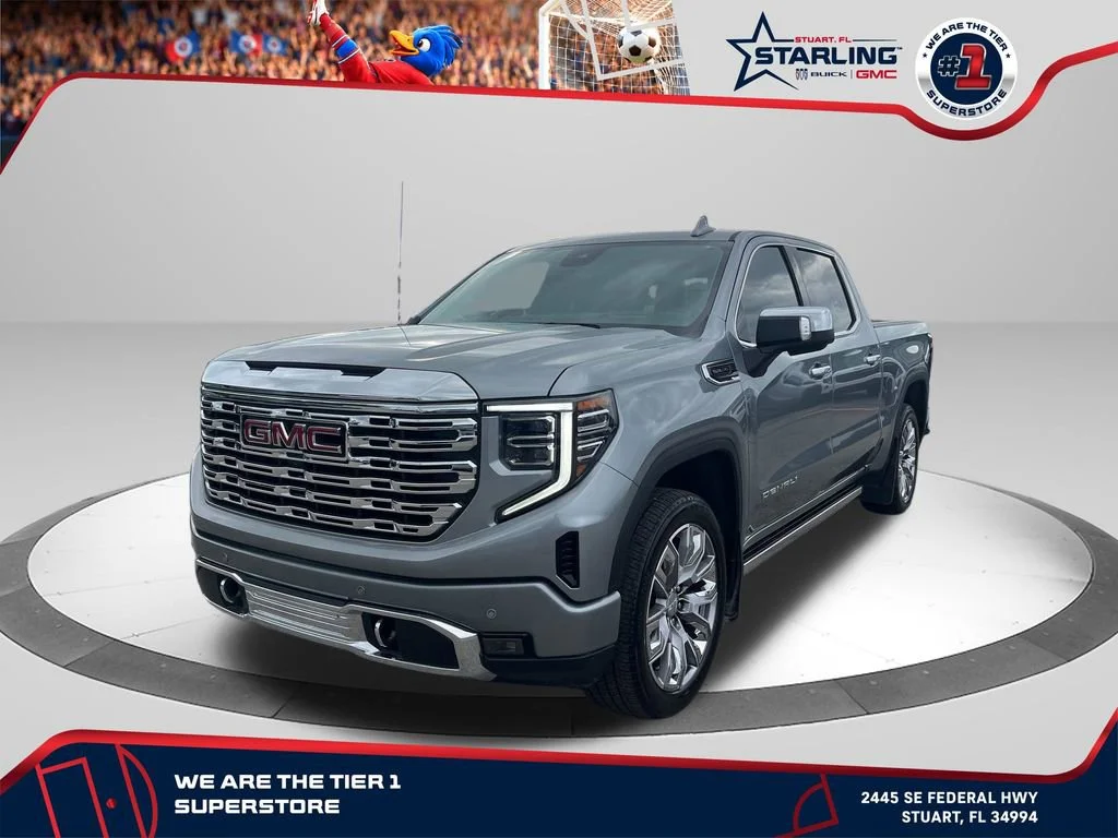 Used 2024 Sterling Metallic GMC Denali image 1