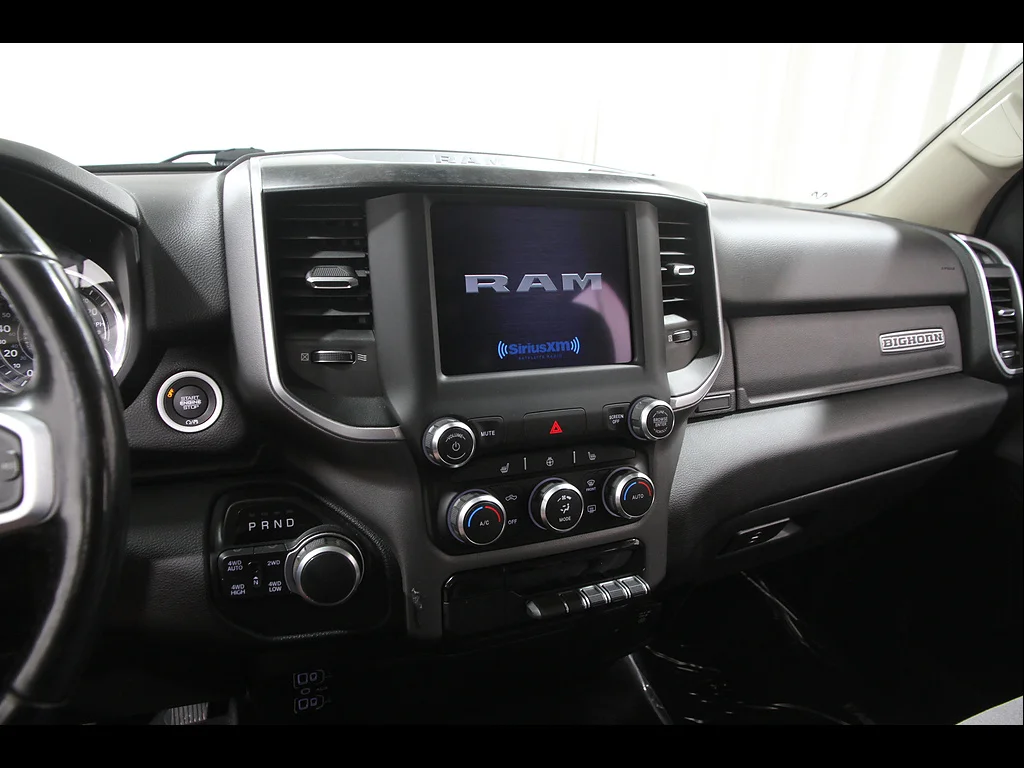 Used 2019 Diamond Black Crystal Pearl Coat Ram Big Horn image 9