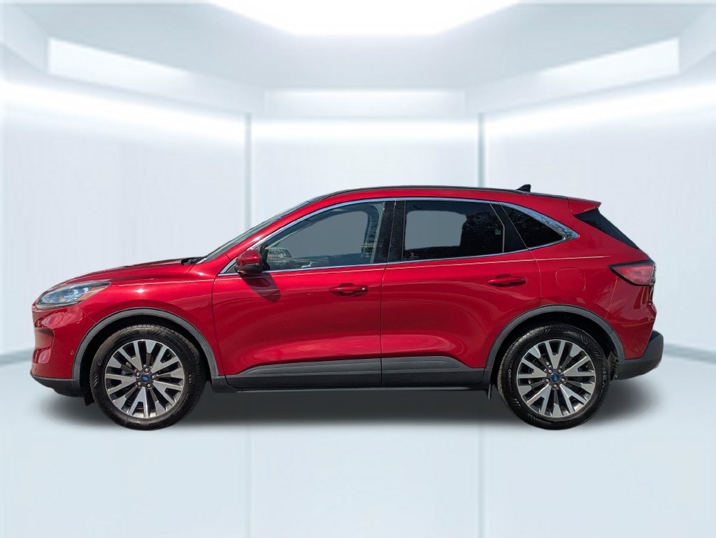 Used 2020 Red Ford Titanium image 2