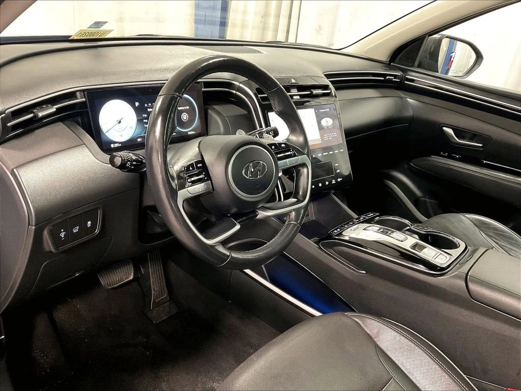 Used 2024 Blue Hyundai Limited image 8