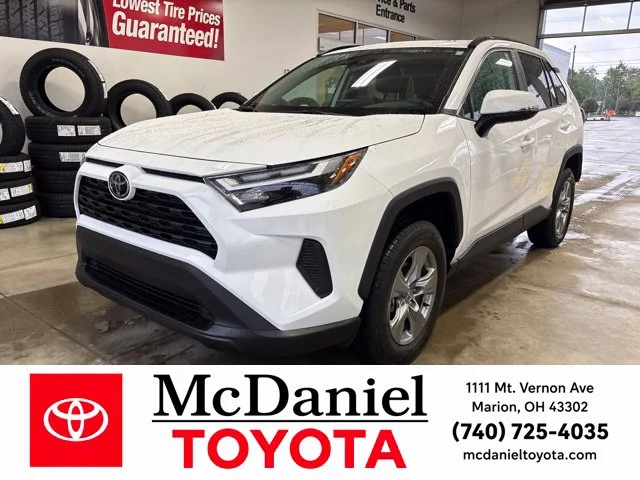 Certified Used 2025 White Toyota XLE image 1