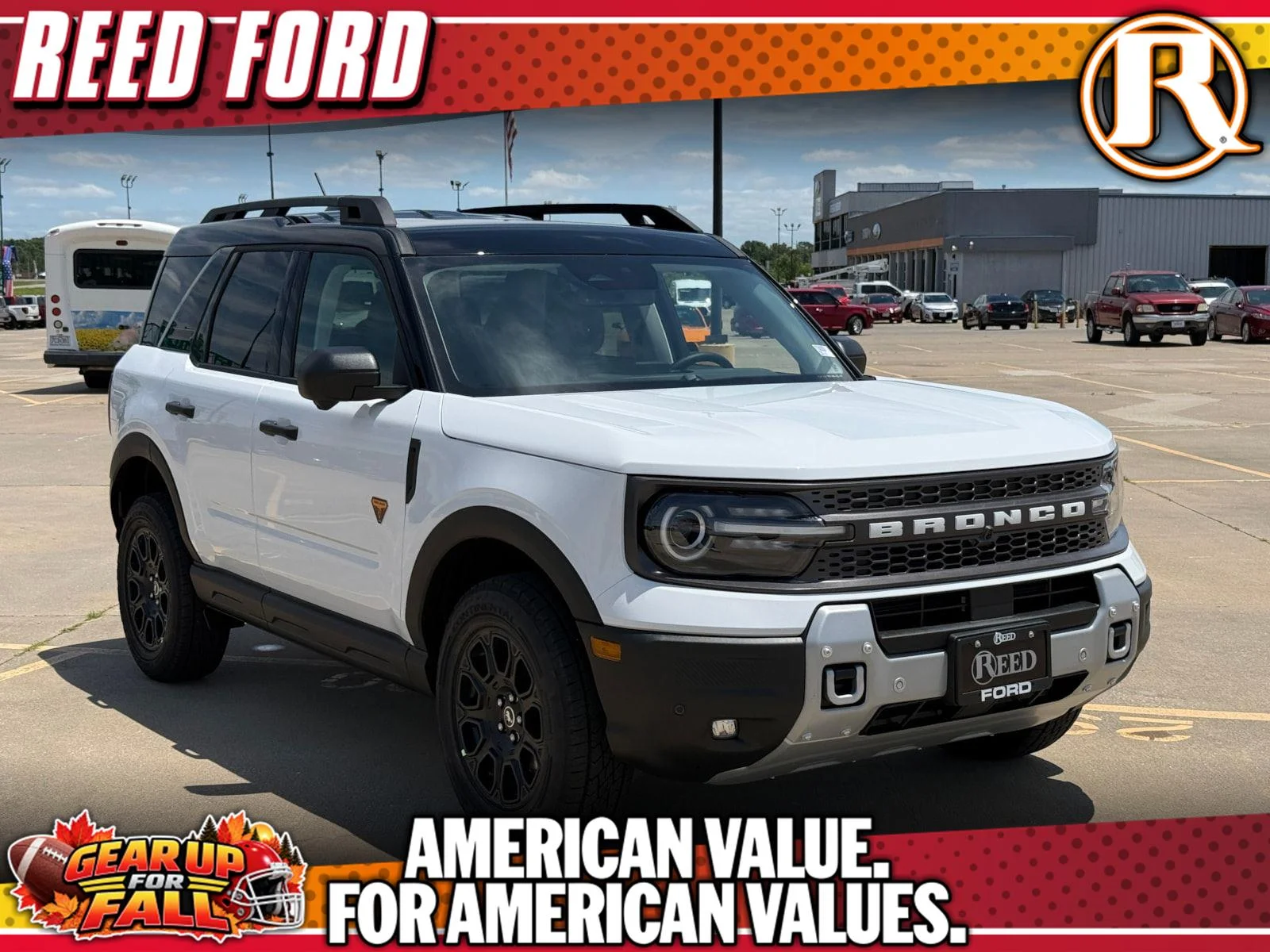 New 2026 Oxford White Ford Badlands® image 1