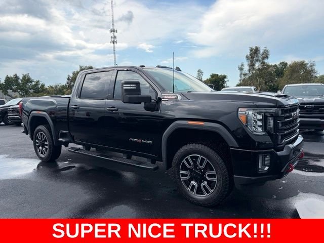 Used 2020 Black GMC AT4 image 1