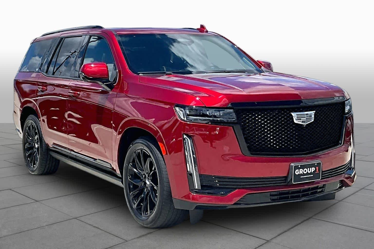 Used 2023 Radiant Red Tintcoat Cadillac 4WD Sport Platinum image 3