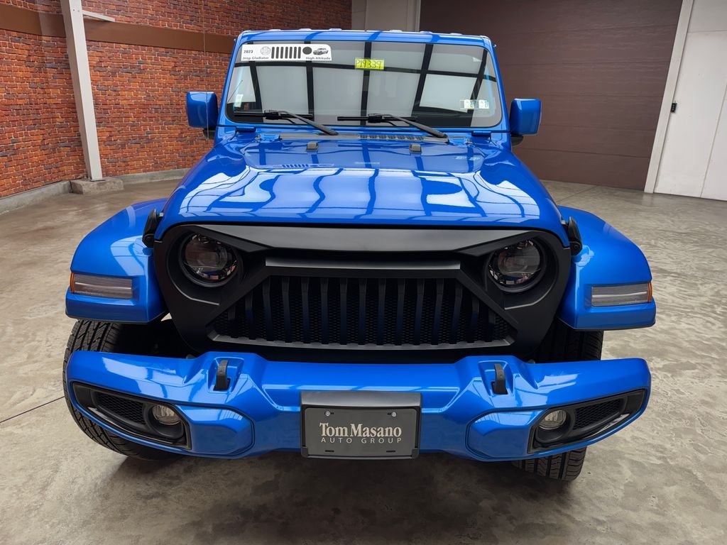 Certified Used 2023 Blue Jeep Overland image 6