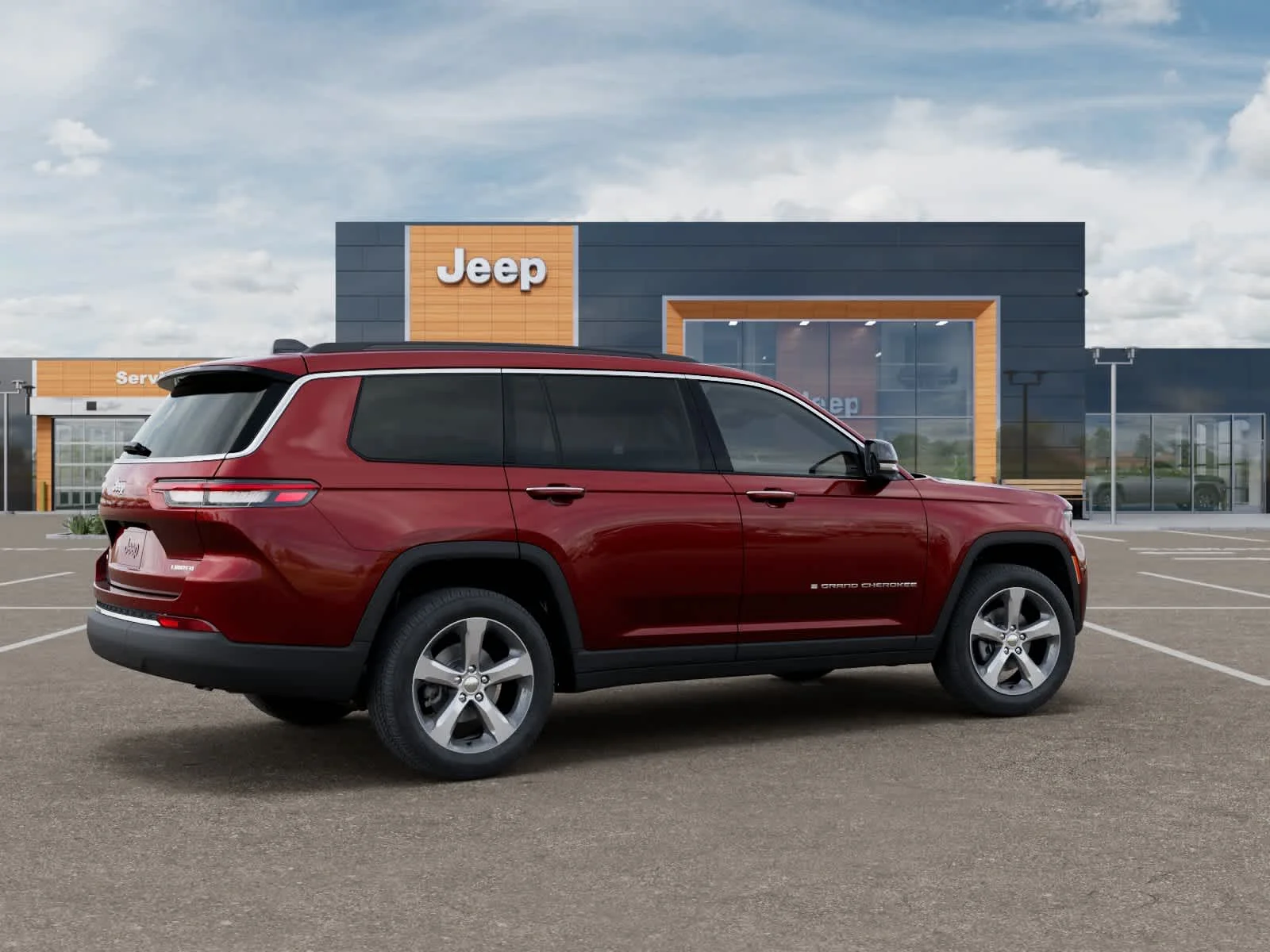 New 2026 Velvet Red Pearlcoat Jeep Limited image 4