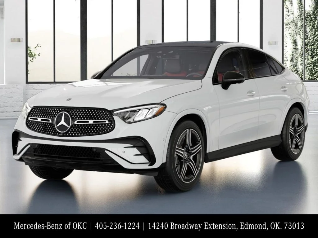 New 2026 White Mercedes-Benz GLC 300 Coupe image 1