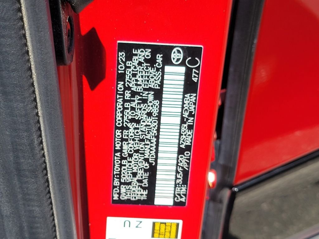 Certified Used 2024 Red Toyota XLE image 17