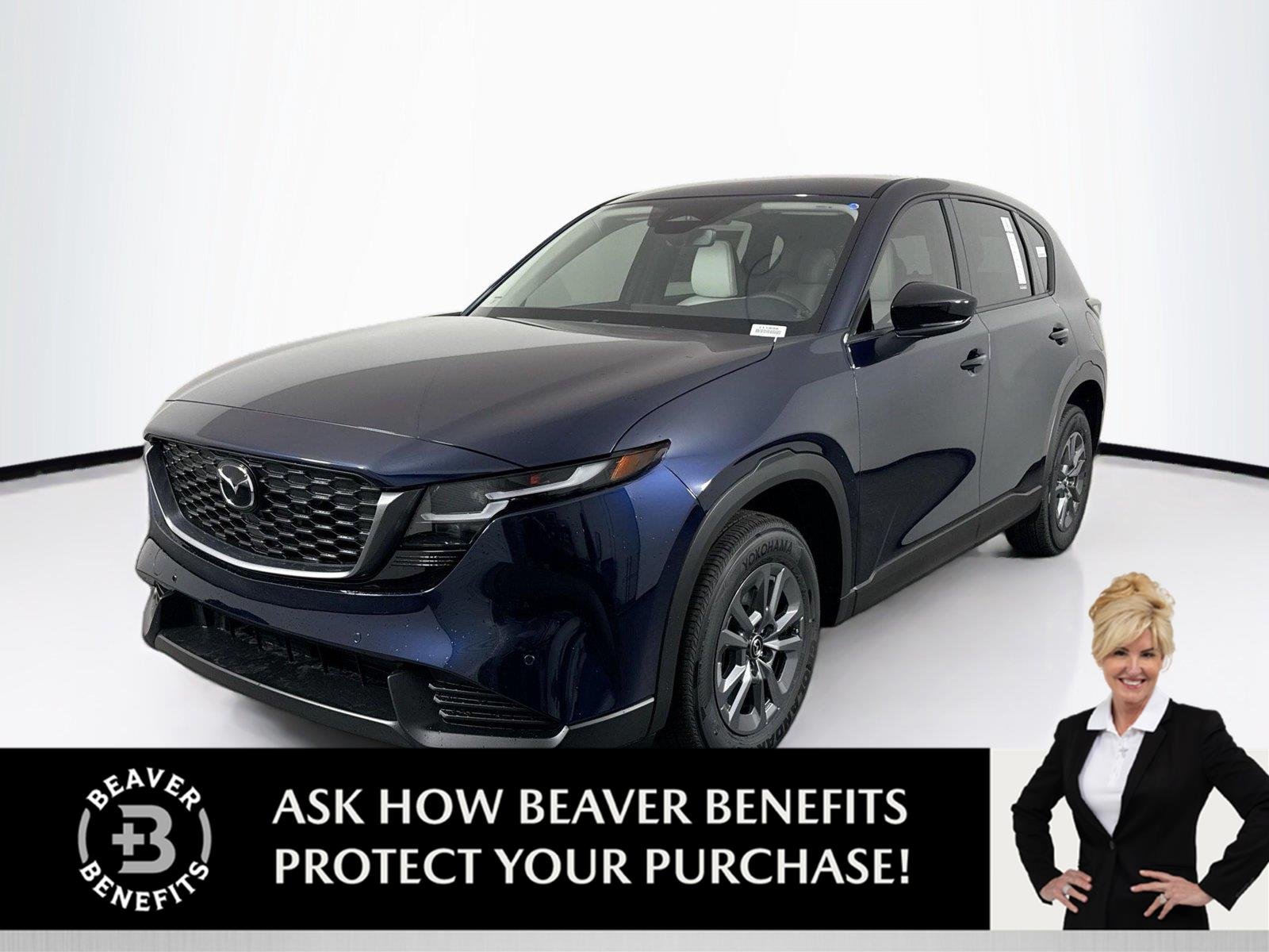 New 2026 Navy Blue Mica Mazda 2.5 S Select AWD image 1