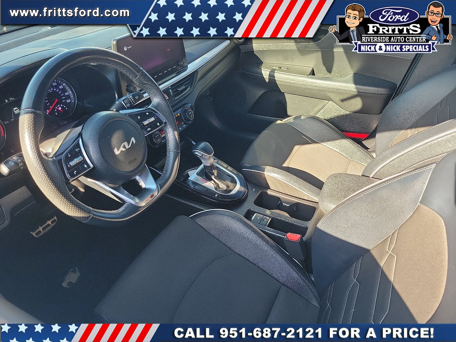 Certified Used 2022 Blue Kia GT-Line image 4