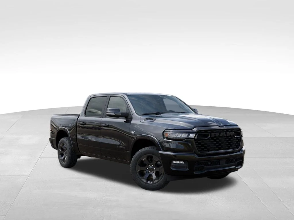 New 2026 Diamond Black Crystal Pearl-Coat Exterior Paint RAM Big Horn/Lone Star image 5