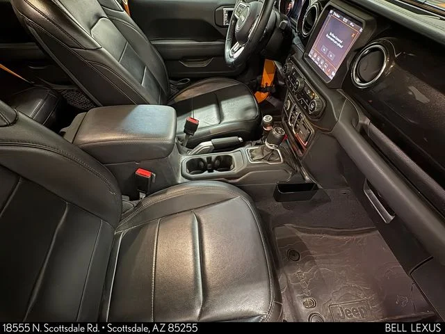 Used 2021 Yellow Jeep Unlimited Sahara Altitude image 29