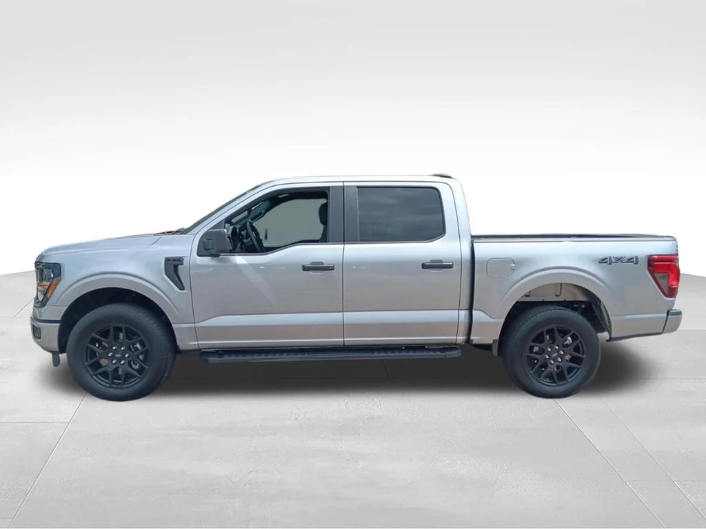 Used 2025 Iconic Silver Metallic Ford STX image 4