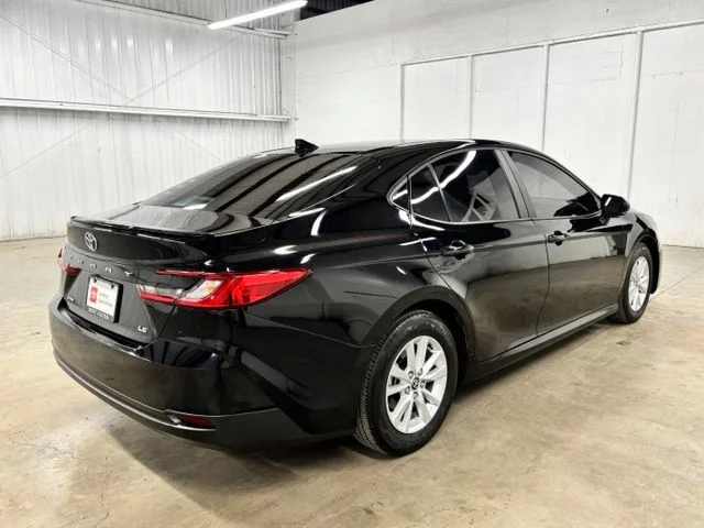 Certified Used 2025 Black Toyota LE image 7