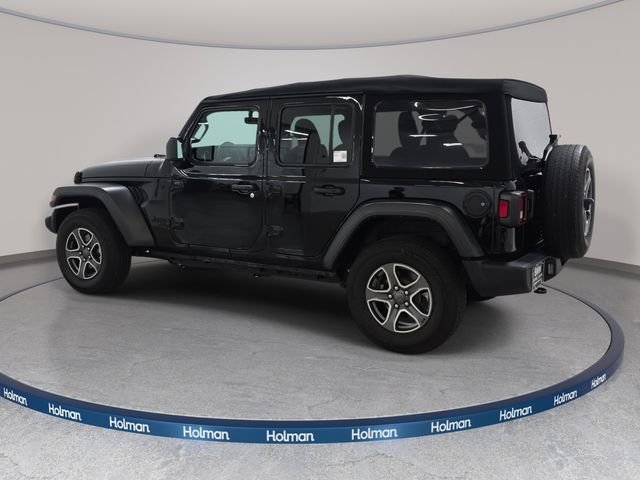 Used 2022 Black Clearcoat Jeep Unlimited Sport S image 8