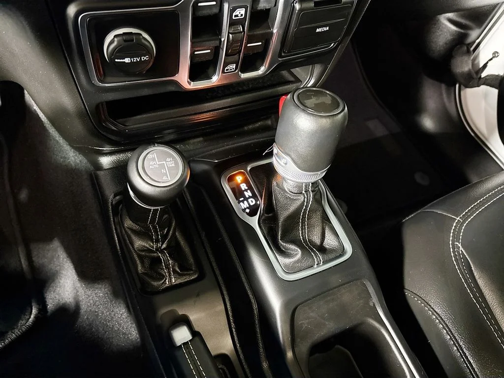 Used 2021 White Jeep Unlimited Sahara 4xe image 18