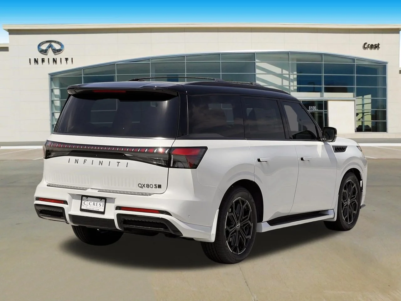 New 2027 RADIANT WHITE INFINITI Sport 4WD image 3