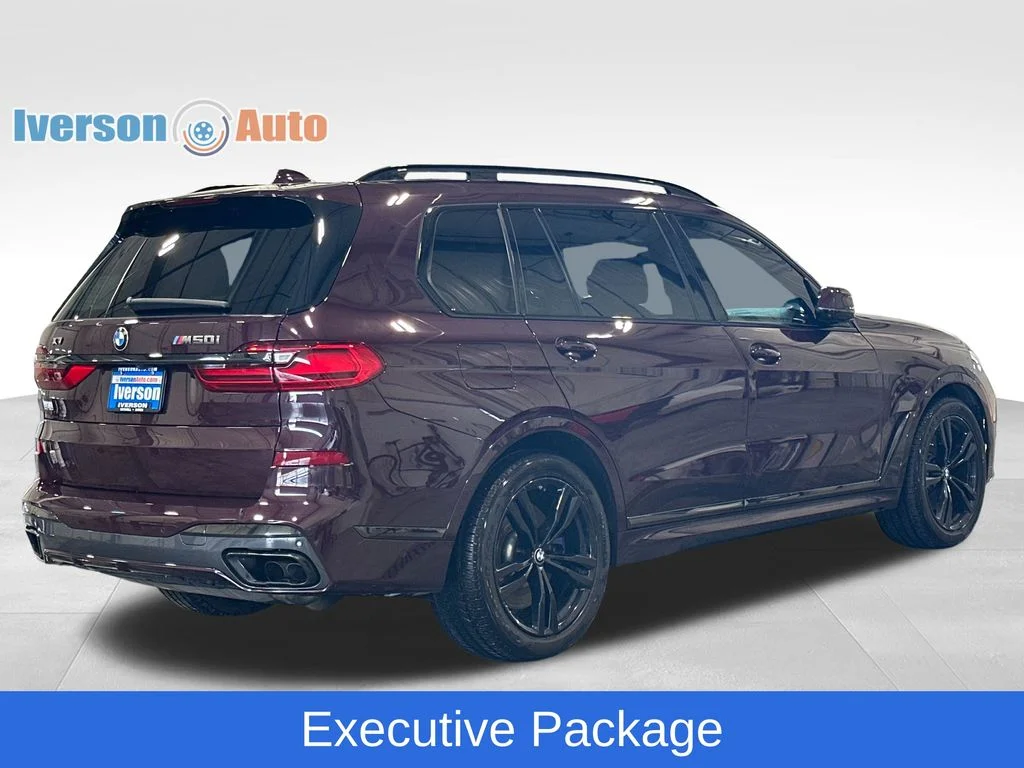 Used 2021 Red BMW M50i image 9