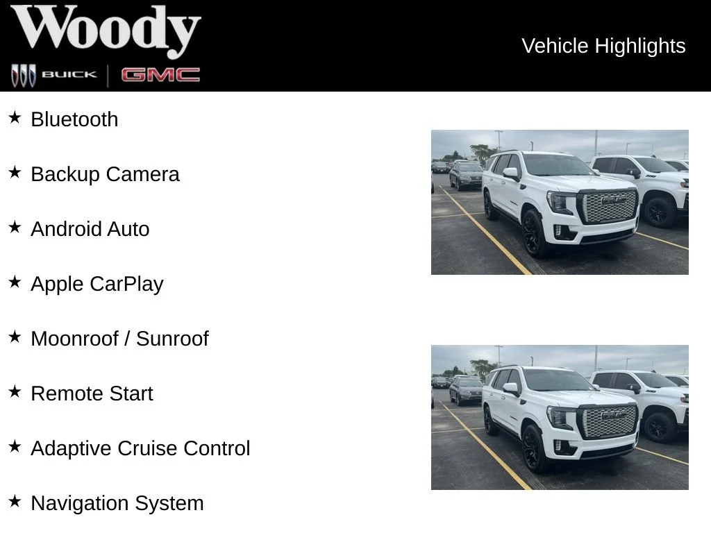 Certified Used 2022 Summit White GMC Denali image 3