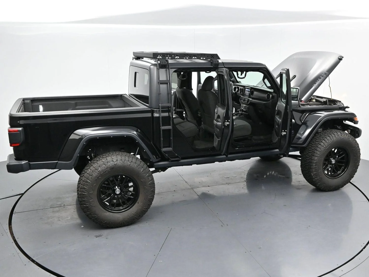 Used 2021 Black Clearcoat Jeep Willys image 37