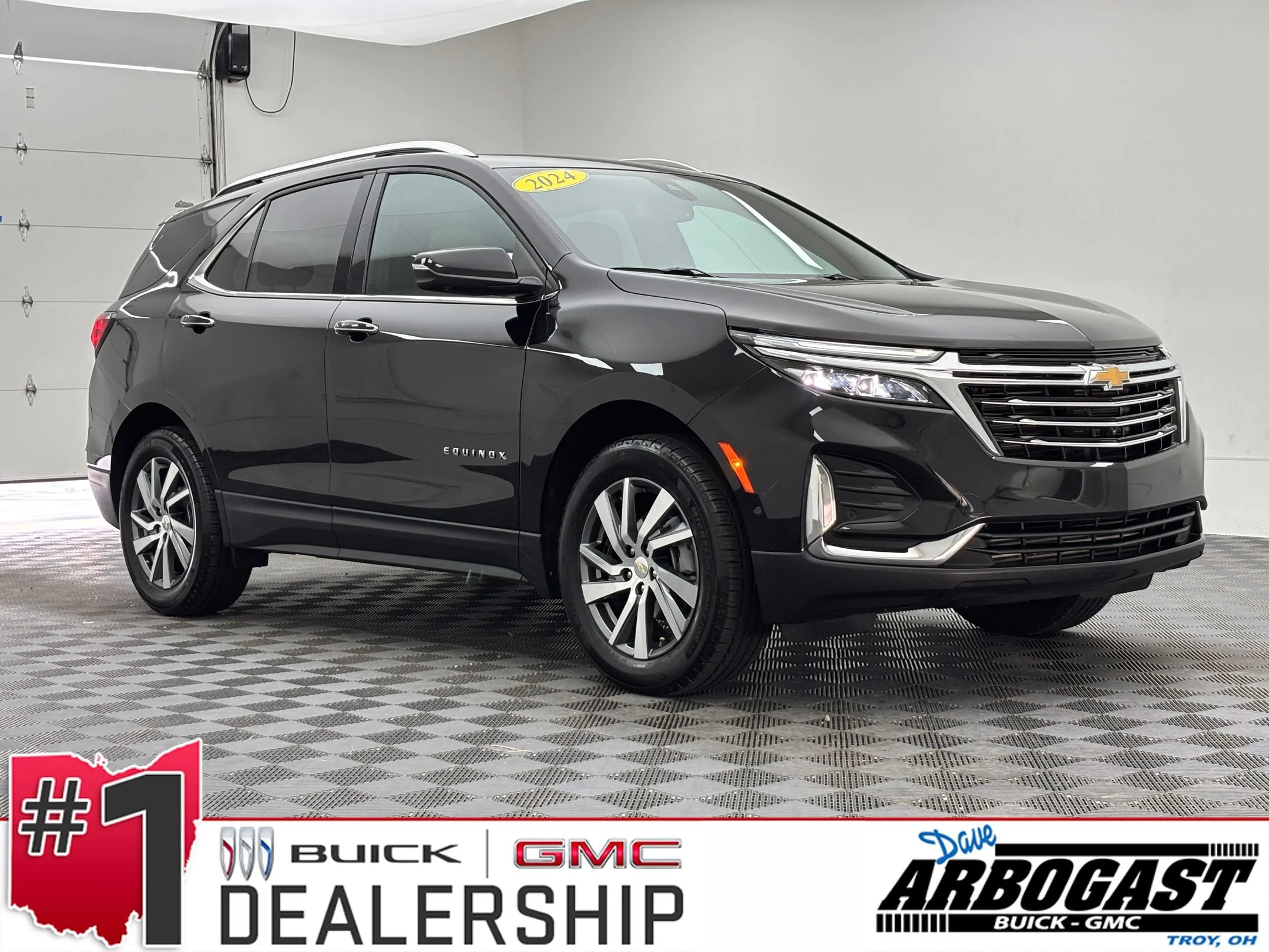 Used 2024 Mosaic Black Metallic Chevrolet Premier image 1