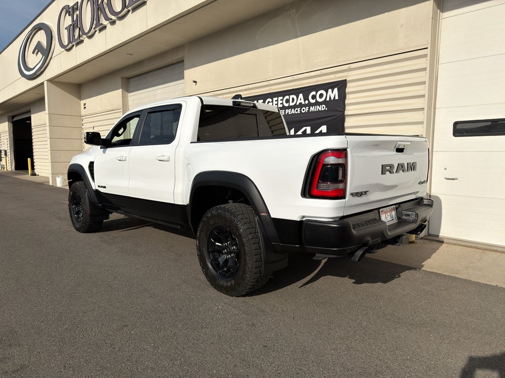 Used 2022 Bright White Clearcoat Ram TRX image 6