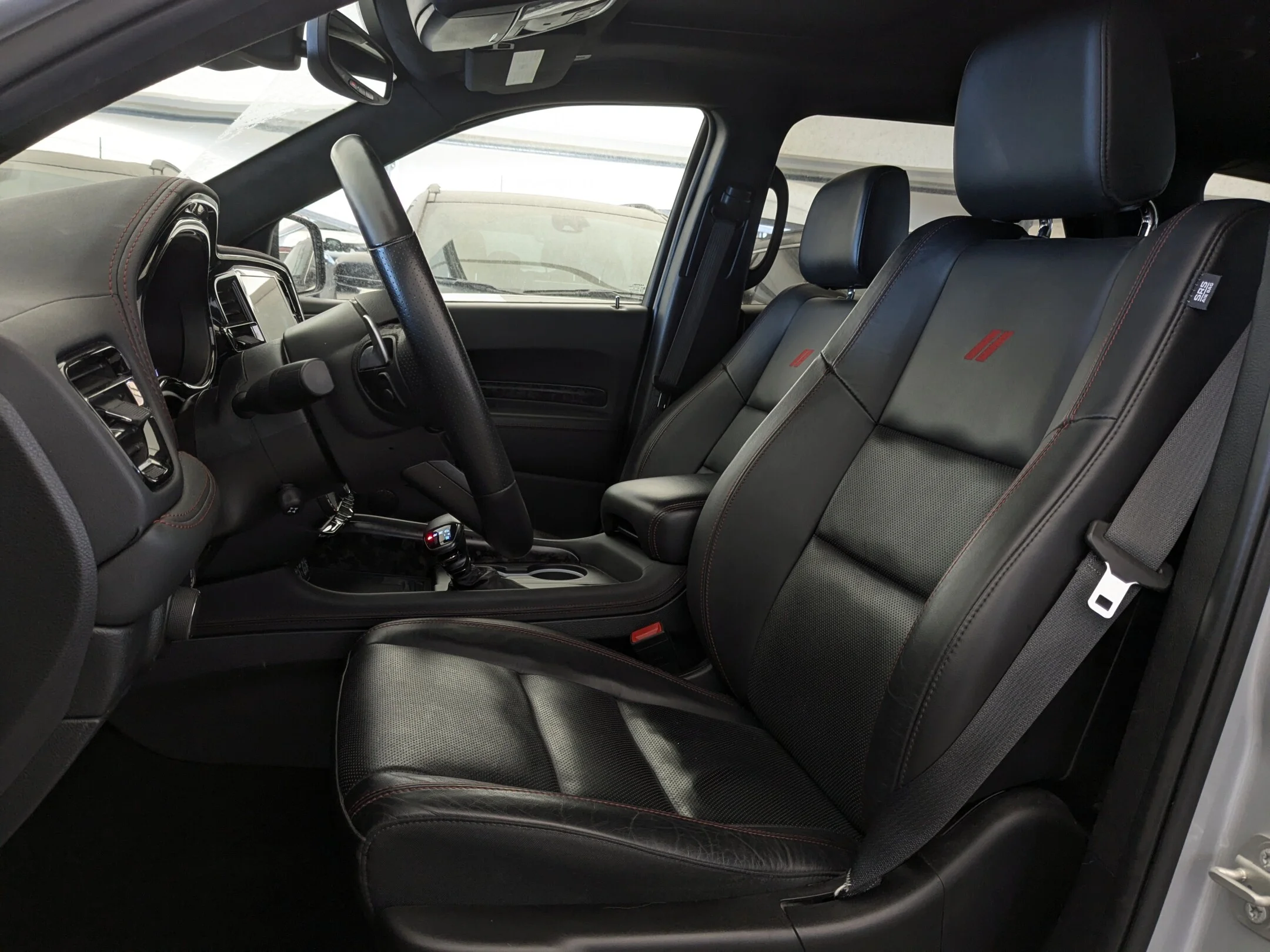 Certified Used 2024 triple nickel Dodge R/T Plus - - AWD - Blacktop Pkg - Fold N Tumble 2nd Row - Nappa Leather & More! image 14