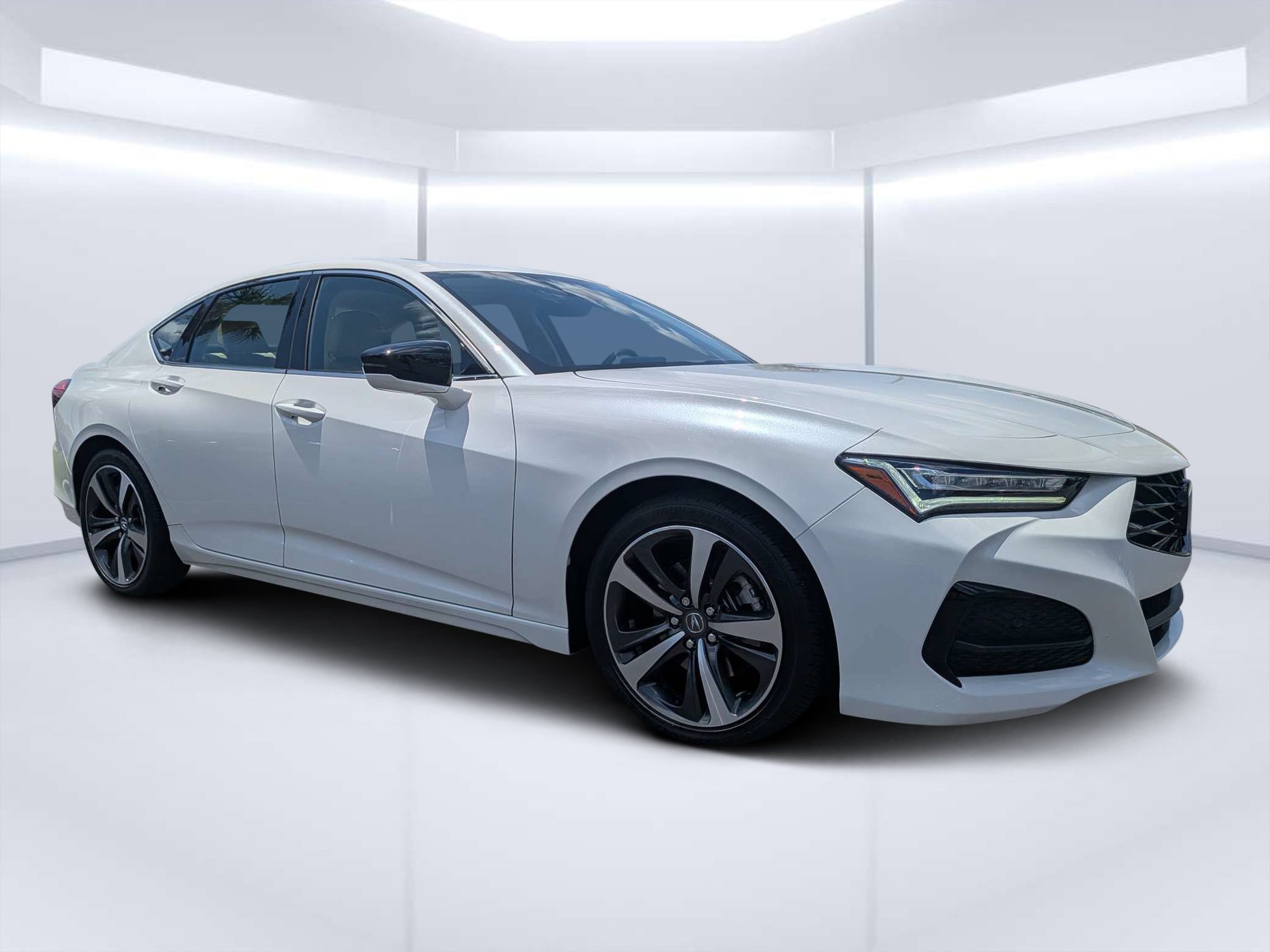 Used 2025 Platinum White Pearl Acura Technology Package image 36
