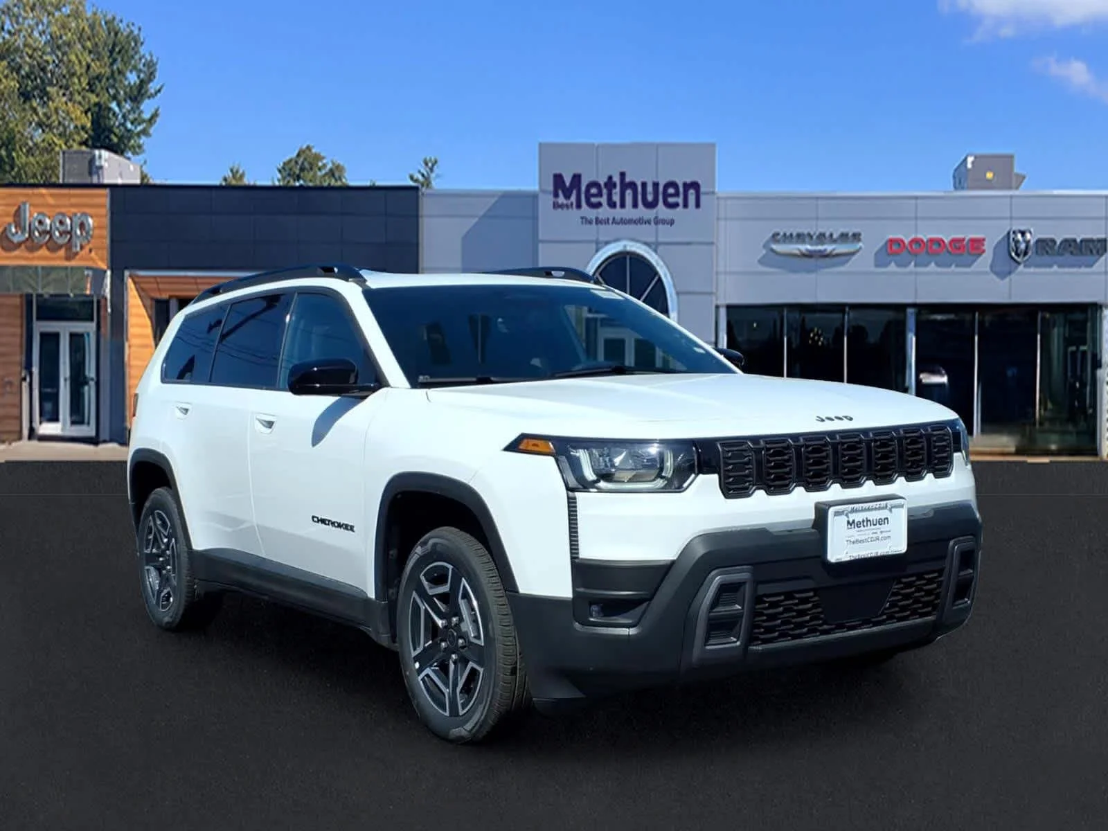 New 2026 Bright White Clearcoat Jeep Laredo image 1