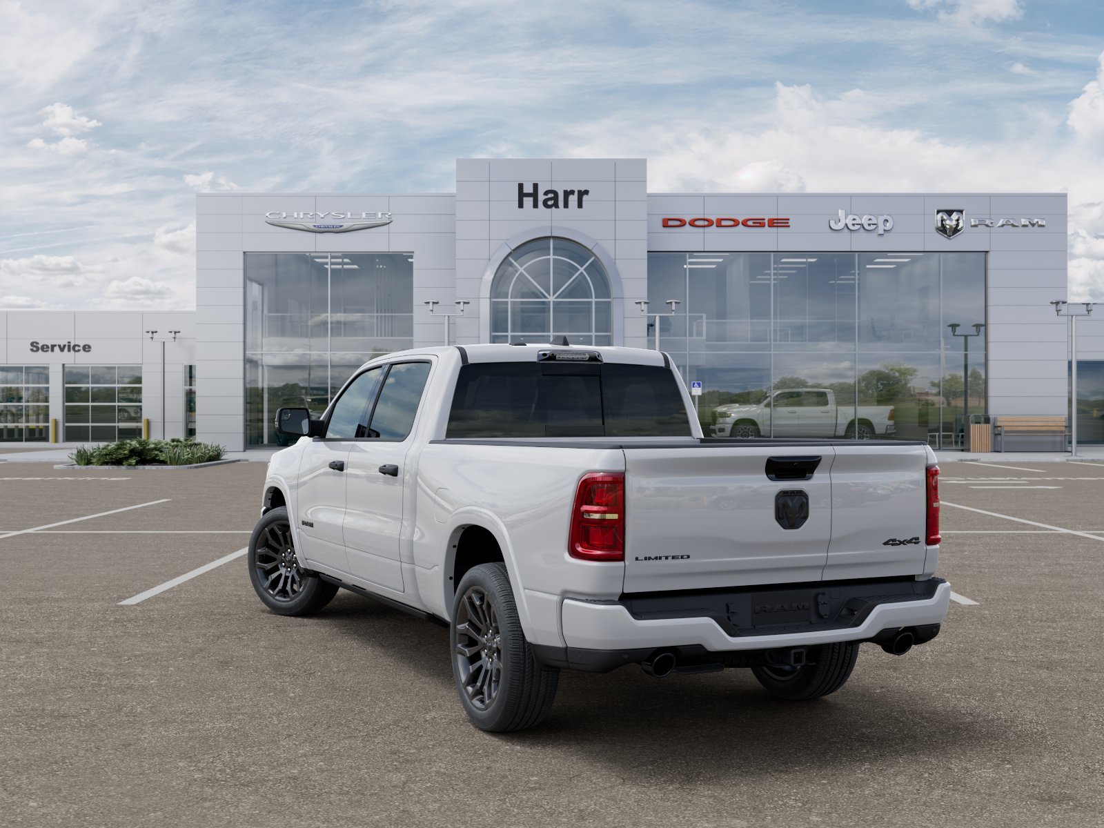 New 2026 Bright White Clear-Coat Exterior Paint RAM Limited image 29