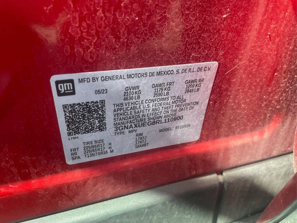 Used 2024 Radiant Red Tintcoat Chevrolet LT image 22