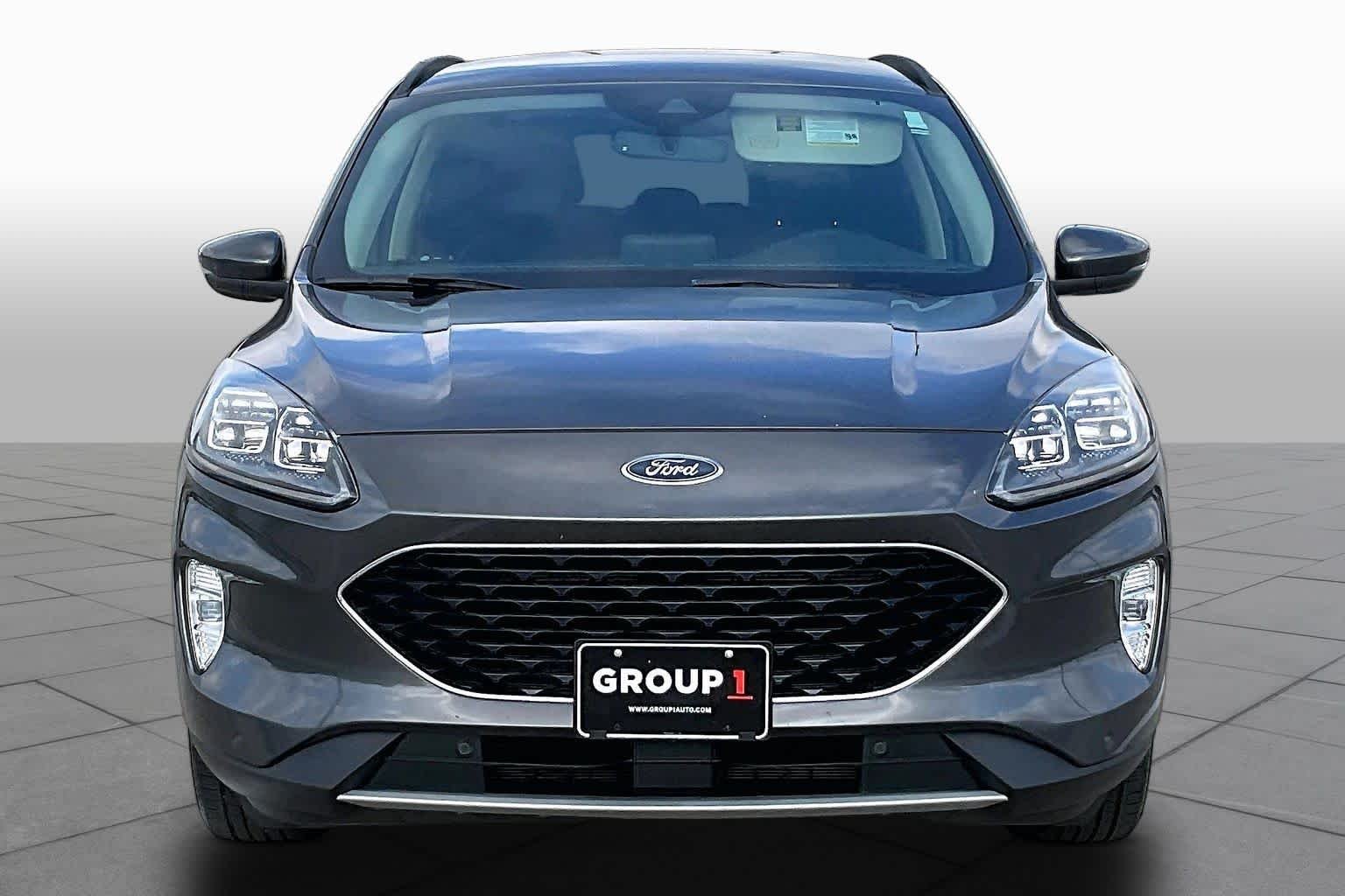Used 2020 Magnetic Metallic Ford Titanium Hybrid image 3