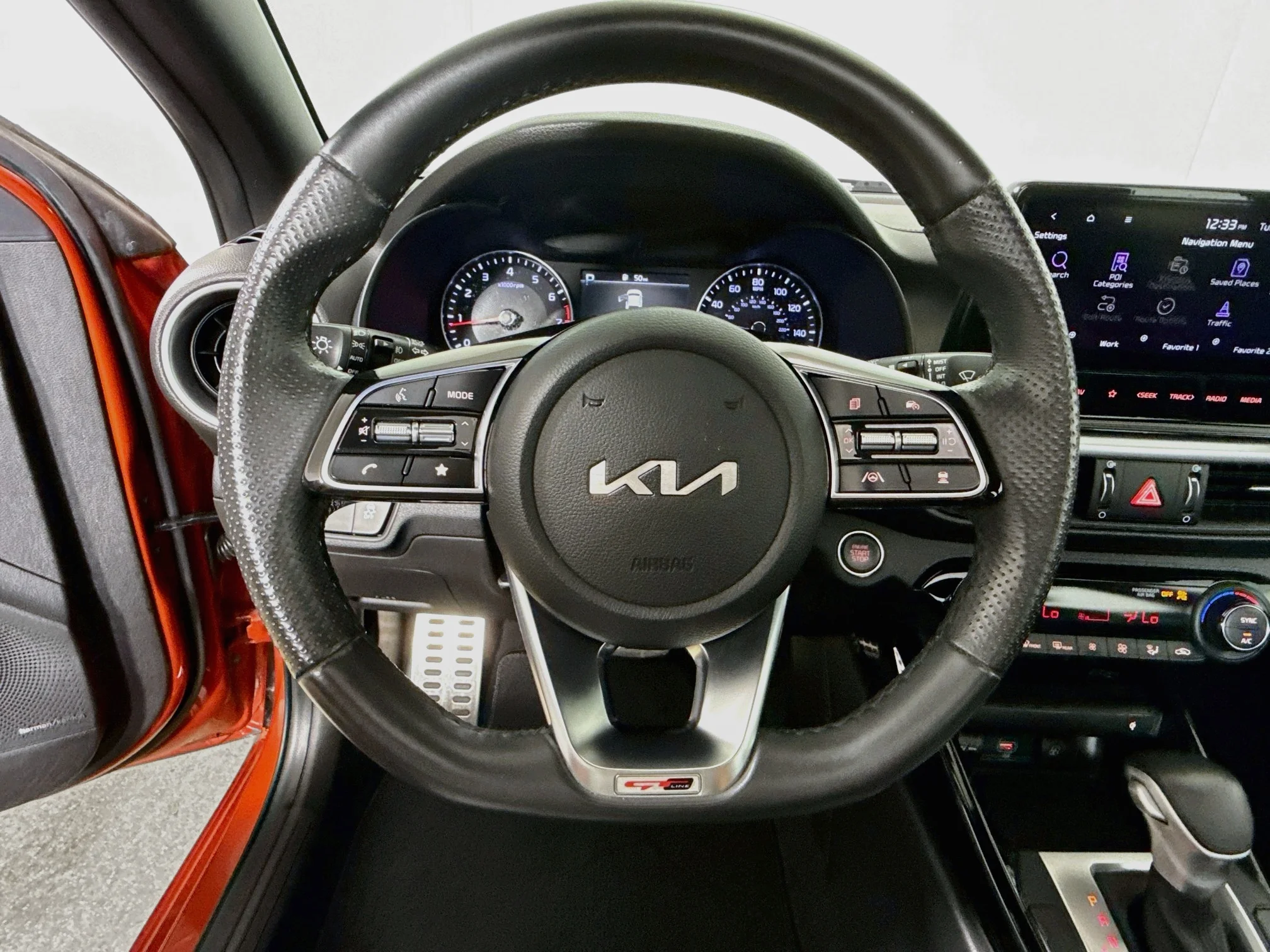 Used 2023 Fire Orange Kia GT-Line image 11