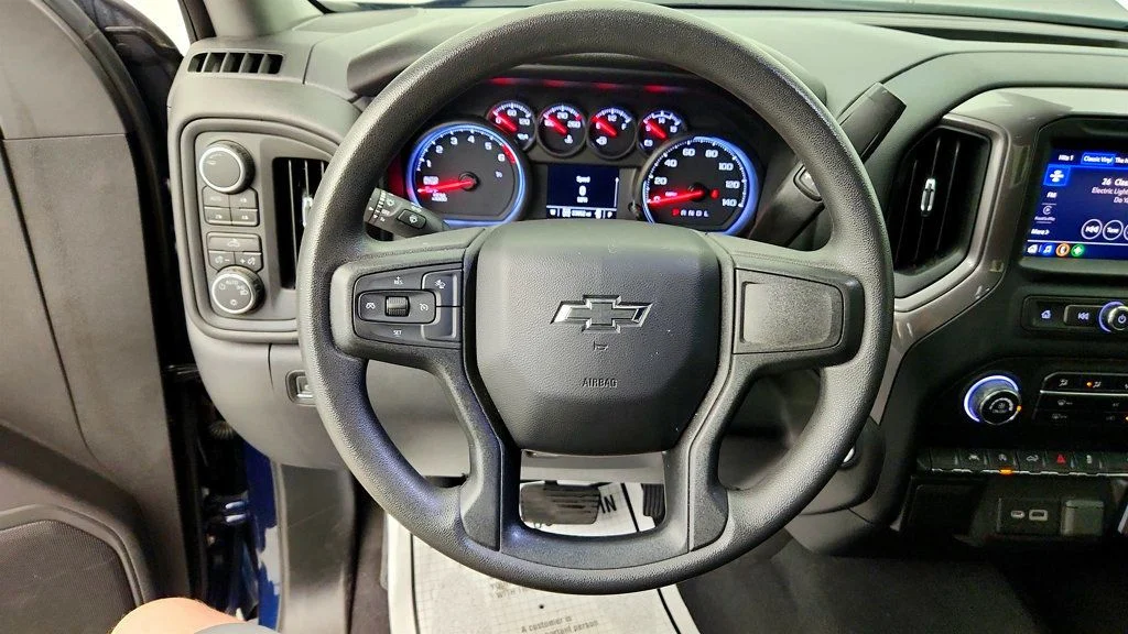 Used 2023 Northsky Blue Metallic Chevrolet 4WD Crew Cab 147